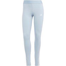 Legginsy damskie adidas Loungewear Essentials 3-Stripes błękitne IR5348