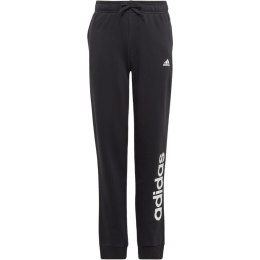 Spodnie dla dzieci adidas Essentials Linear Logo czarne IB8907