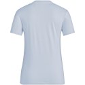 Koszulka damska adidas Loungewear Essentials Logo Tee jasnoniebieska IR5408