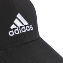 Czapka z daszkiem młodzieżowa adidas Embroidered Logo Lightweight Baseball czarna OSFY IB3244