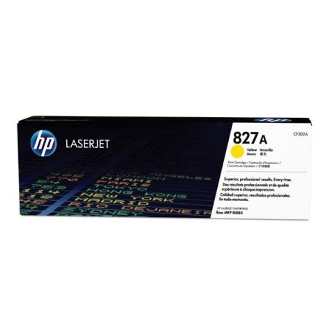 HP oryginalny toner CF302A, HP 827A, yellow, 32000s, 850g