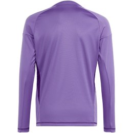 Koszulka bramkarska dla dzieci adidas Tiro 24 Competition Long Sleeve Goalkeeper fioletowa IN0430