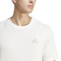 Koszulka męska adidas Essentials Single Jersey Embroidered Small Logo Tee biała IS1318