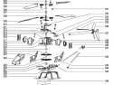 F628-005/F628-009 Main Blades - Komplet Piór