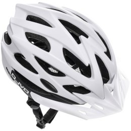 Kask rowerowy Meteor Ovlo M 55-58 cm biały 16860