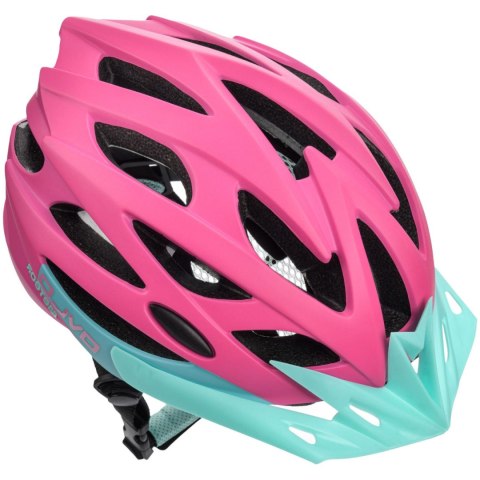 Kask rowerowy Meteor Ovlo M 55-58 cm różowy 16863