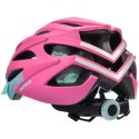 Kask rowerowy Meteor Ovlo M 55-58 cm różowy 16863