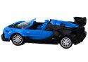 Autko Samochód Sportowy Zdalnie Sterowany RC 1:18 Niebieski