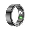 Smart RING czarny, pomiar ciśnienia, tętno, monitorowanie snu, 8", Powerton