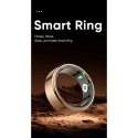 Smart RING złoty, pomiar ciśnienia, tętno, monitorowanie snu, 10", Powerton