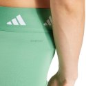 Spodenki damskie adidas Techfit zielone IU1853