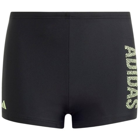 Spodenki kąpielowe dla dzieci adidas Logo Swim BXR czarne IK9654