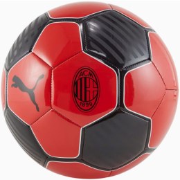 Piłka nożna Puma AC Milan ESS czerwono-czarna 84445 01