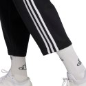 Spodnie damskie adidas Essentials 3-Stripes Open Hem Fleece czarne HZ5748