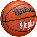 Piłka koszykowa Wilson JR NBA Logo Auth Outdoor pomarańczowa WZ3011801XB7