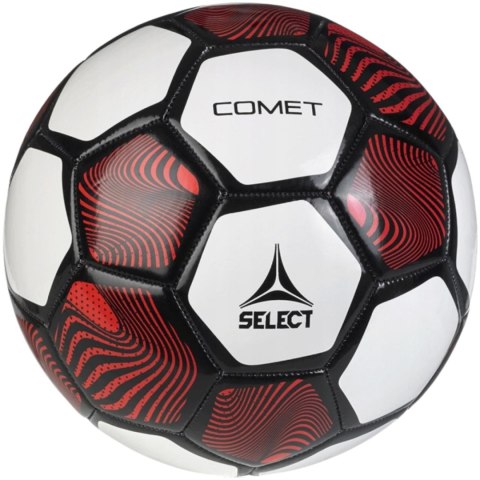 Piłka nożna Select Comet v24 biało-czarno-czerwona 18532