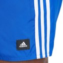 Spodenki kąpielowe męskie adidas 3-Stripes CLX Swim Shorts niebieskie IS2057