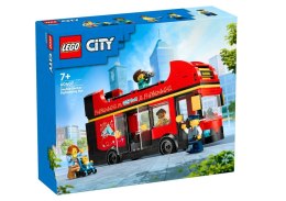 Klocki LEGO CITY Czerwony Piętrowy Autokar 384 el 60407