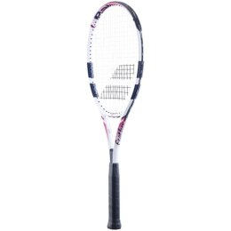 Rakieta do tenisa ziemnego Babolat Feather S CV G3 biało-różowo-granatowa 194033 121239