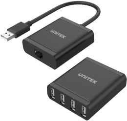 Unitek Y-2516 przedłużacz USB 2.0 po skrętce 4xUSB UNITEK