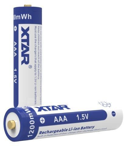 Akumulatorki R03 / AAA 1,5V Xtar 750mAh (box 4 szt.) z zabezpieczeniem XTAR