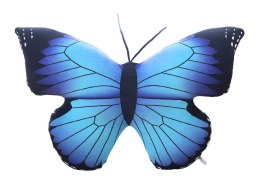 Maskotka Pluszowy Motyl Niebieski Poduszka 40 x 30 cm