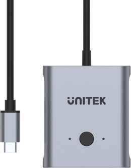 D1078A Unitek Dwukierunkowy przełącznik USB-C 4K UNITEK