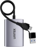 Unitek V1427A01 Adapter USB/C/A na 2x HDMI MST FullHD UNITEK