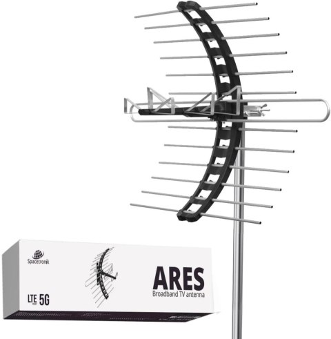 Antena siatkowa DVB-T2 Spacetronik Ares UHF+VHF LTE 5G SPACETRONIK