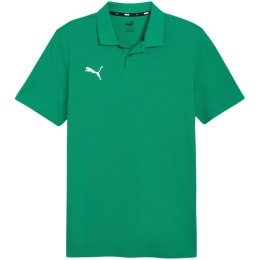 Koszulka męska Puma Team Goal Casuals Polo zielona 658605 05