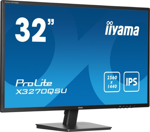 Monitor LED IIYAMA X3270QSU-B1 32 cale IPS HDMI DisplayPort 100HZ IIYAMA