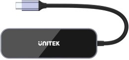 Unitek D1084A Hub USB-C 3.1 RJ-45 3xUSB-A HDMI 4K PD100W UNITEK