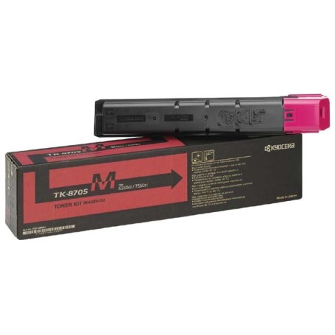 Kyocera oryginalny toner TK8705M, 1T02K9BNL0, magenta, 30000s