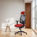 Powerton Ergonomiczny fotel biurowy Tina, Czerwony