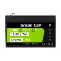 Green Cell CUBE Akumulator LiFePO4 7Ah 12.8V 89.6Wh Litowo-Żelazowo-Fosforanowy do zasilaczy awaryjnych UPS, Monitoringu