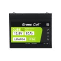 Green Cell CUBE Akumulator LiFePO4 80Ah 12.8V 1024Wh Litowo-Żelazowo-Fosforanowy do Kampera, Urządzeń czyszczących, Kemping