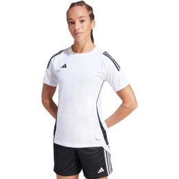 Koszulka damska adidas Tiro 24 Jersey biało-czarna IS1024