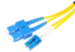 PATCHCORD ŚWIATŁOWODOWY SM SC/UPC-LC/UPC DUPLEX 2m OPTIX