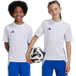 Koszulka dla dzieci adidas Tabela 23 Jersey biało-niebieska JJ1154