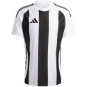 Koszulka męska adidas Striped 24 Jersey biało-czarna IW2143