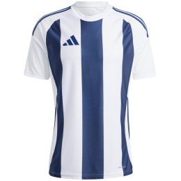 Koszulka męska adidas Striped 24 Jersey biało-niebieska IW4554