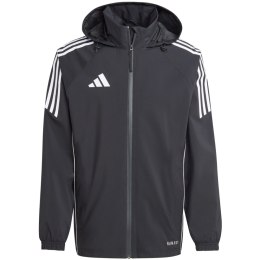 Kurtka męska adidas Tiro 24 Rain czarno-biała IJ7390