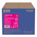 Brother oryginalny toner TN-821XXLM, magenta, 12000s