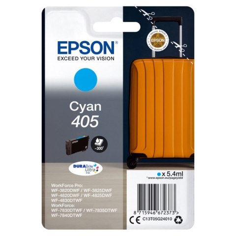 Epson oryginalny ink / tusz C13T05G24010, 405, cyan, 1x5.4ml