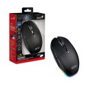 Mysz bezprzewodowa, Genius GX GAMING Scorpion M8250 AI, czarna, optyczna, 3200DPI