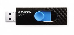 Adata Pendrive UV320 64GB USB 3.2 Gen1 Czarno-niebieski ADATA