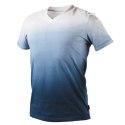 T-SHIRT CIENIOWANY DENIM, ROZMIAR XXL