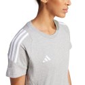 Koszulka damska adidas Tiro 24 Sweat Tee szara IR9355