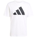 Koszulka męska adidas PWR 3 Graphic Tee biała IY8582