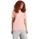 Koszulka damska adidas Essentials 3-Stripes Tee różowa IY1698